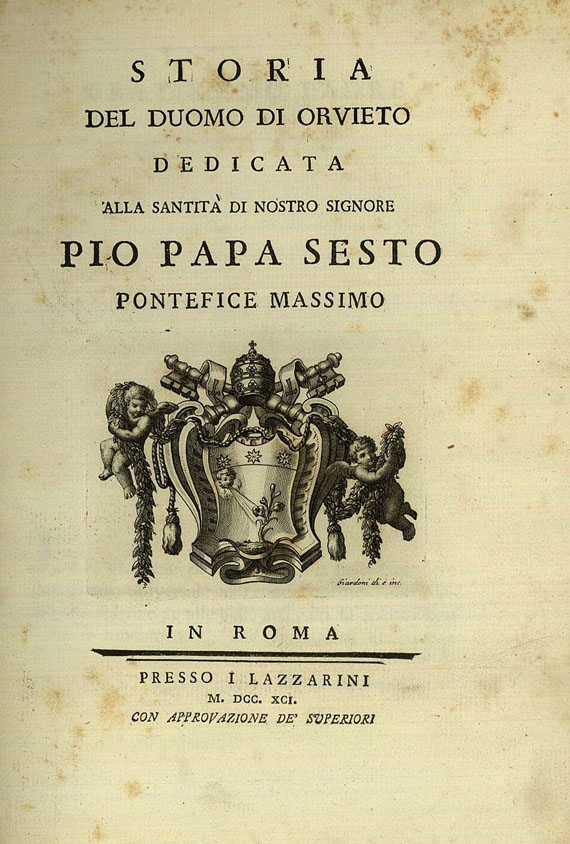   - Storia Orvieto, 1791.