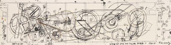 Jean Tinguely - Requiem pour une Feuille morte