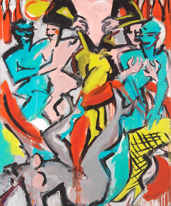 Elvira Bach - Wenn es Nacht wird in Berlin (3-teilig) - Weitere Abbildung