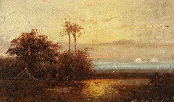 Eduard Hildebrandt - Die Pyramiden von Gizeh