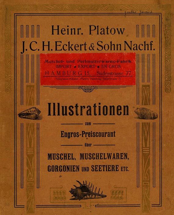 Heinrich Platow - Illustrationen zum Engros-Preiscourant (Warenkatalog).
