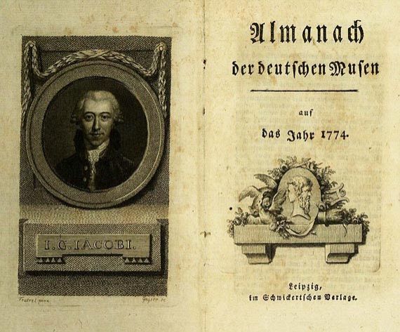 Almanach der deutschen Musen - Almanach der deutschen Musen, 1774. (1)