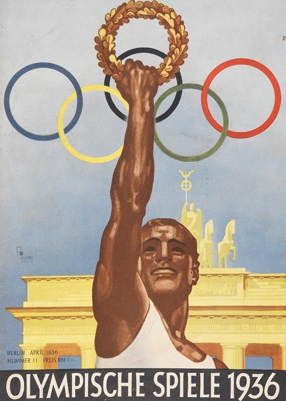 Olympische Spiele - Olympia-Sammlung. München 1936. Ca. 50 Tle.