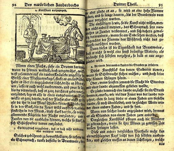 Natürliches Zauber-Buch - Natürliches Zauber-Buch, 1. Teil. 1762