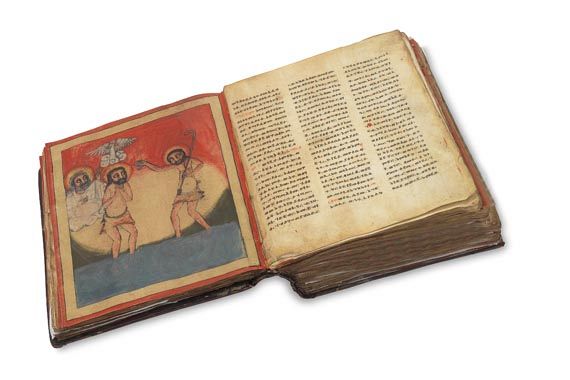 Manuskripte - Marienwunder. Äthiopisches Pgt.-Manuskript. 19. Jh.