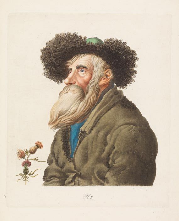 Carl Buddeus - Volksgemälde. 1 Heft. 1820