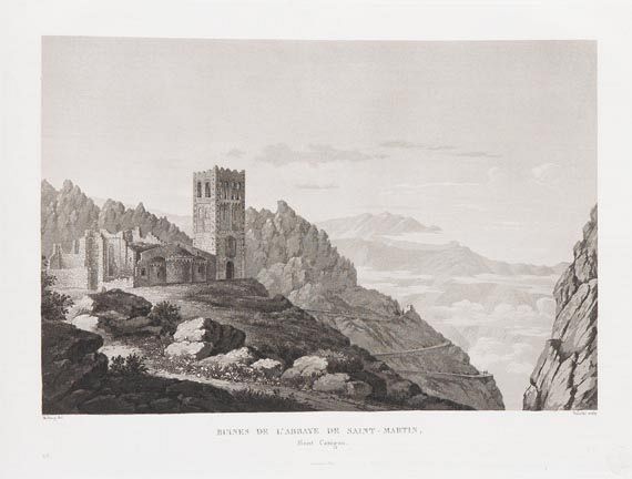 Anton Ignaz Melling - Les Pyrenees Francaises. 1826-1830. - Weitere Abbildung