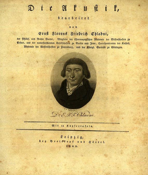 Ernst Florens Friedrich Chladni - Die Akustik. 1802.