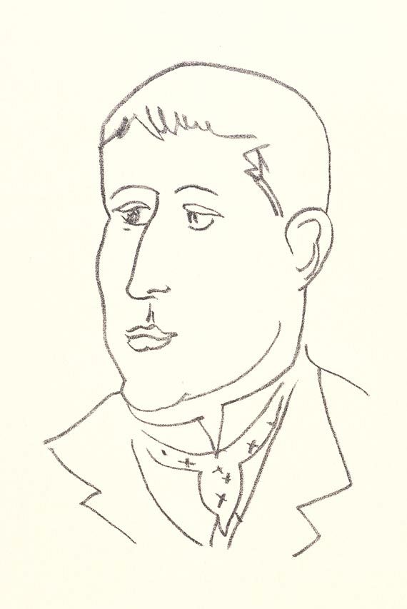 Henri Matisse - Rouveyre, André, Apollinaire. 1952.