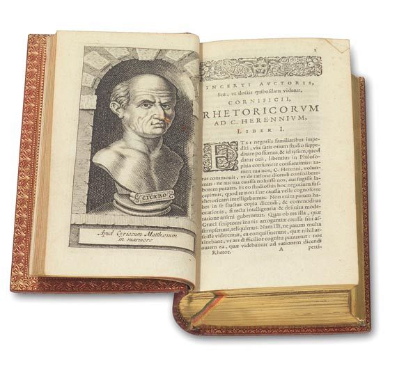 Marcus Tullius Cicero - Opera. 9 Bde., 1642. - Weitere Abbildung