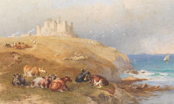 Thomas Francis Wainewright - Englische Küste bei Dover