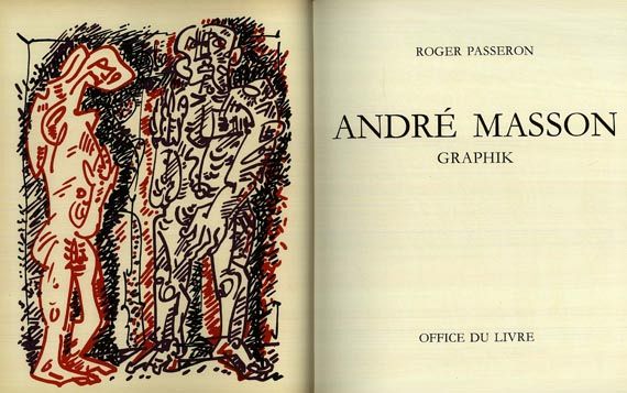 André Masson - Passeron, R., A. Masson Graphik., 1973.