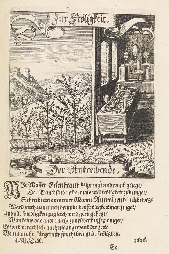  Ludwig zu Anhalt-Köthen - Fruchtbringenden Gesellschaft. 1646 - Weitere Abbildung