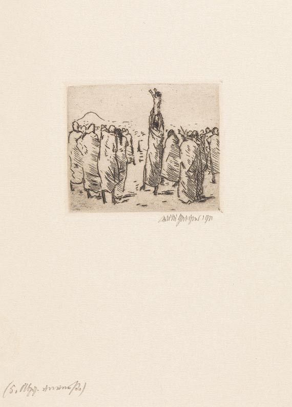Willi Geiger - Die Kreuzigung. 1911 - Weitere Abbildung