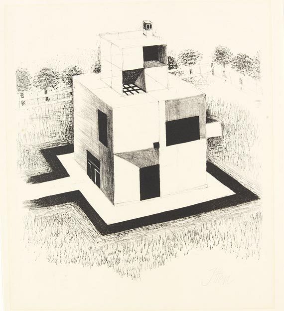  Mappenwerk - Bauhaus-Drucke. Neue Europäische Graphik. Erste Mappe. Meister des Staatlichen Bauhauses in Weimar - Weitere Abbildung