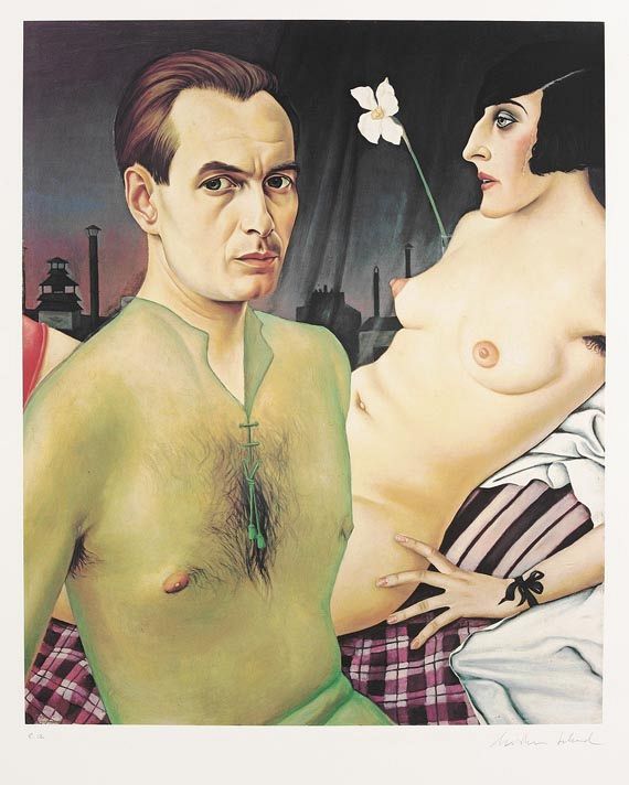 Christian Schad - Selbstbildnis