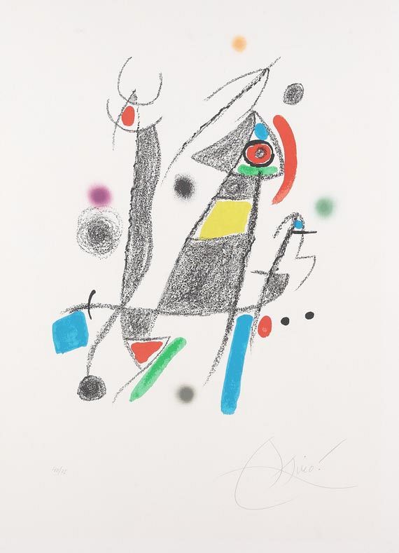 Joan Miró - Aus: Maravillas con variaciones acrósticas en el jardín de Miró