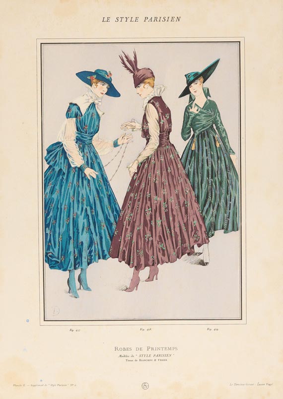   - Le Style parisienne. 1915-16. - Weitere Abbildung