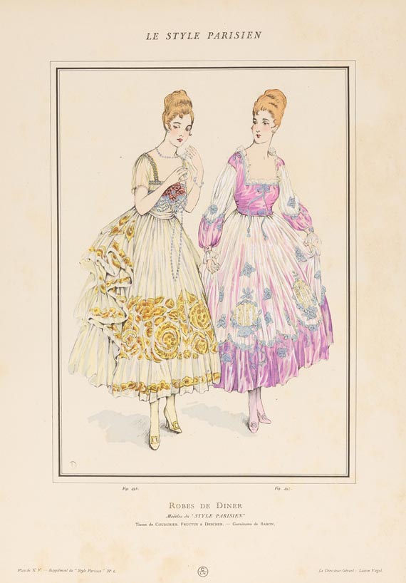   - Le Style parisienne. 1915-16. - Weitere Abbildung
