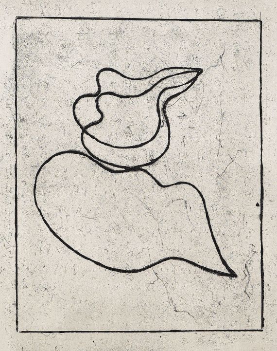 Hans (Jean) Arp - Vers le blanc infini. 1960