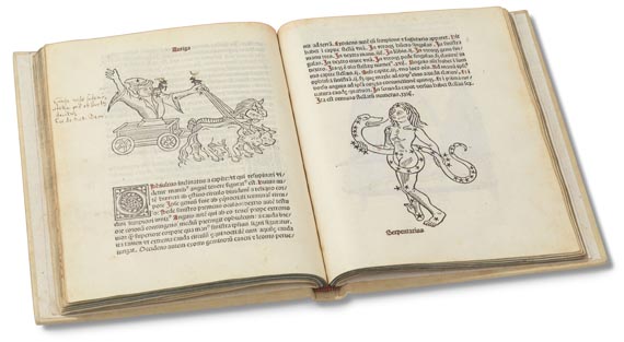 Gaius Julius Hyginus - Poeticon Astronomicon. 1482. - Weitere Abbildung