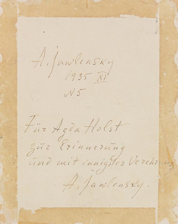 Alexej von Jawlensky - Meditation - Weitere Abbildung