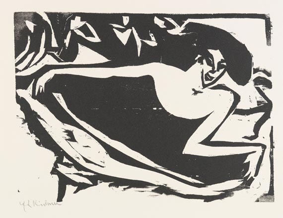  Mappenwerk / Portfolio - Fünfte Jahresmappe der Künstlergruppe Brücke (Ernst Ludwig Kirchner) - Weitere Abbildung