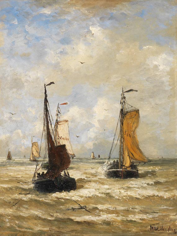 Hendrik Willem Mesdag - Die Rückkehr der Fischer