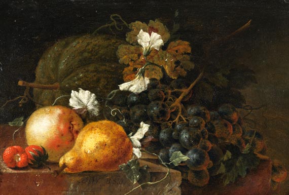 Deutschland - Gemäldepaar: Früchtestillleben