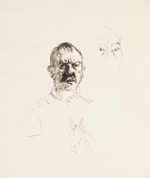 Lovis Corinth - Studien zu einem Papagei - Weitere Abbildung