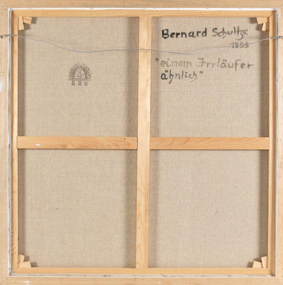 Bernard Schultze - einem irrläufer ähnlich - Weitere Abbildung