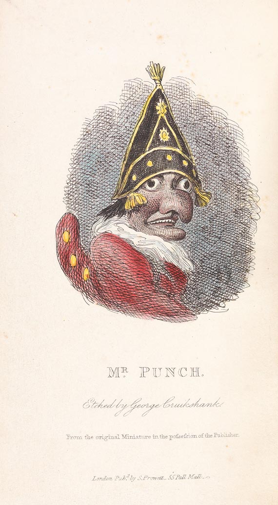 George Cruikshank - Punch and Judy, 1828