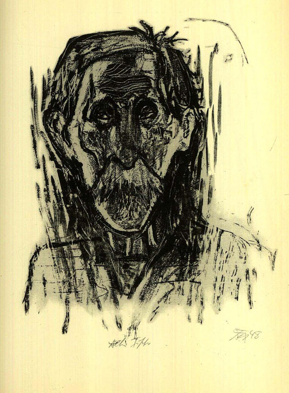 Otto Dix - Physiognomien 1950