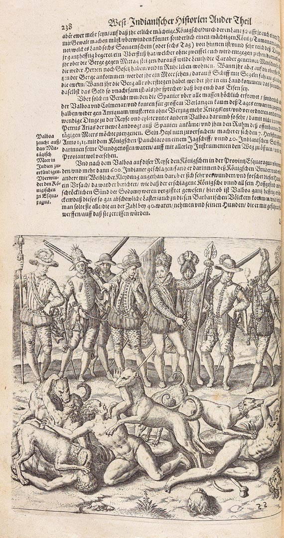 Johann Ludwig Gottfried - Newe Welt u. Amerikanischen Historien. 1655 - Weitere Abbildung