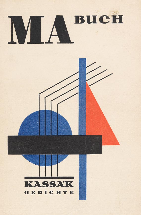 Lajos Kassák - MA - Buch 1923 - Weitere Abbildung