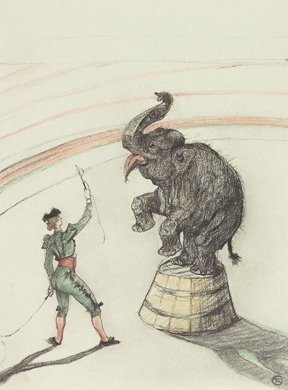 Henri de Toulouse-Lautrec - Au Cirque (1905) - Weitere Abbildung