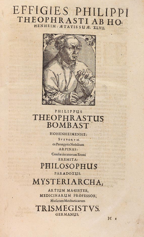 Philippus Theophrastus Paracelsus - Chirurgische Bücher (1618)