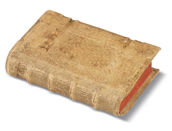Adam Walasser - Meßbüchlein. 1575 - Einband