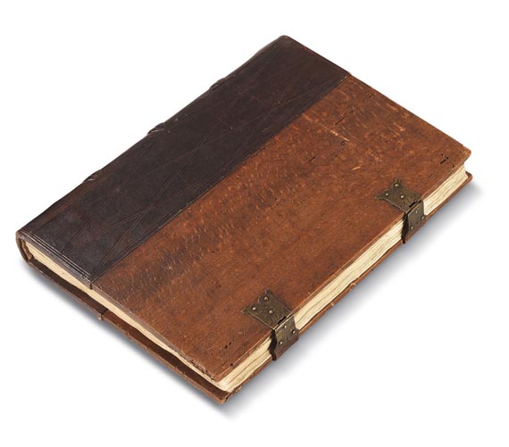 Ulricus Ulmer - Fraternitas Cleri. 1480. - Einband