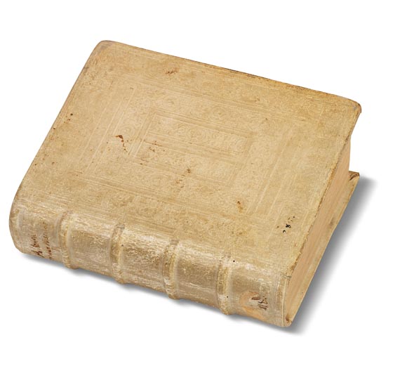 Peter Albinus - Commentarius novus de Mysnia ... Newe Meysnische Chronica. 1580. - Einband