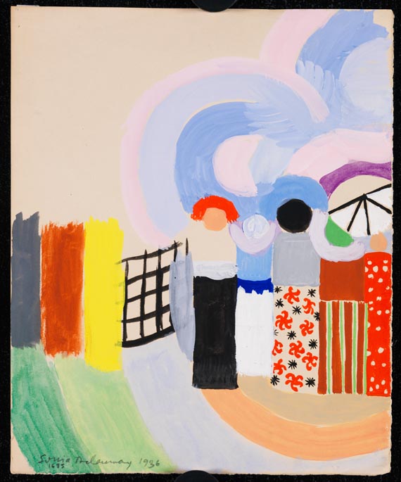 Sonia Delaunay-Terk - Projet pour Voyages lointains - Weitere Abbildung