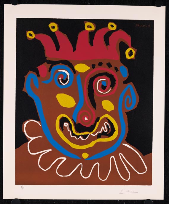Pablo Picasso - Le Vieux Bouffon - Weitere Abbildung