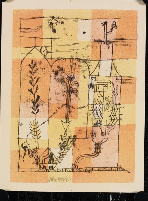 Paul Klee - Hoffmanneske Szene - Weitere Abbildung