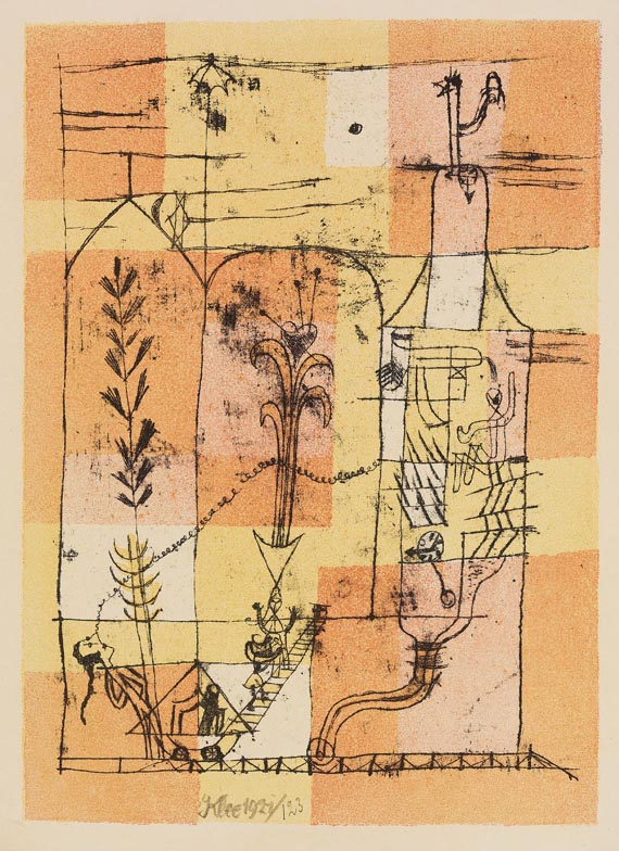 Paul Klee - Hoffmanneske Szene