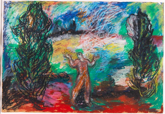 Sandro Chia - Virtue and Patience - Weitere Abbildung