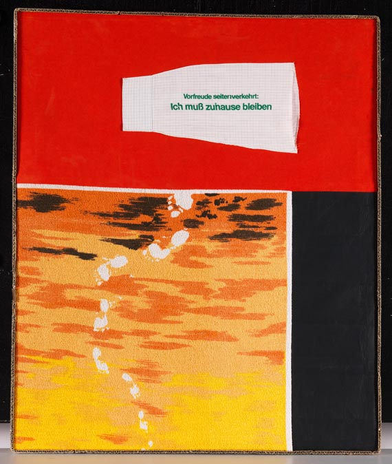 Martin Kippenberger - Vorfreude seitenverkehrt: ich muß zuhause bleiben - Weitere Abbildung