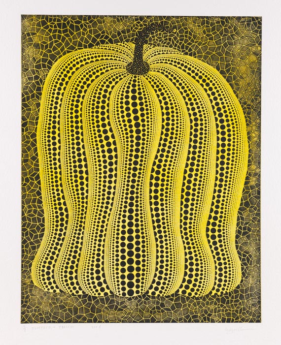 Yayoi Kusama - Pumpkin - yellow