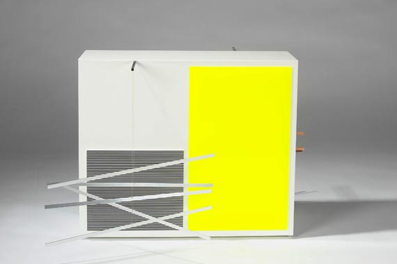Jesús Raphael Soto - Vibration bleue et jaune - Weitere Abbildung