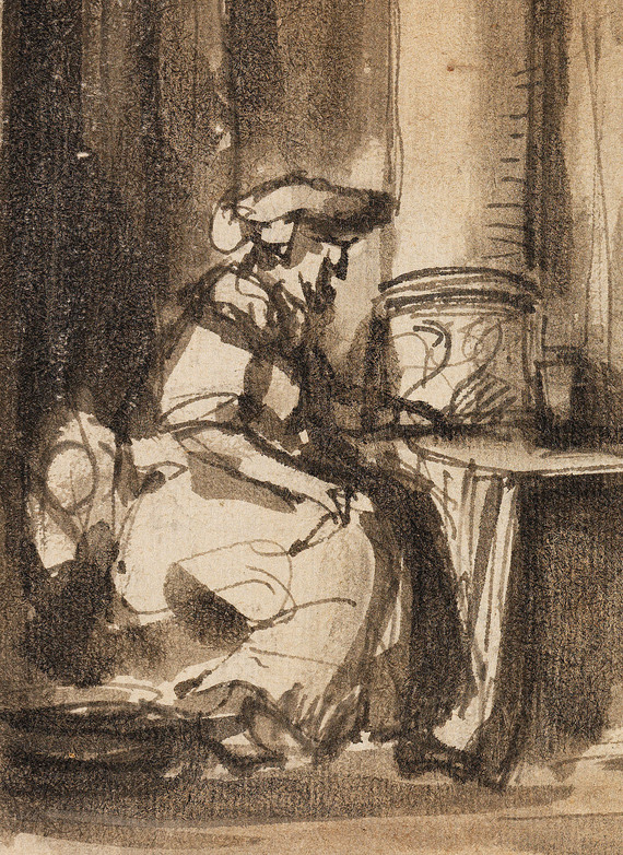 Harmensz. Rembrandt van Rijn - 2 Blätter: Nachfolge - Figürliche Darstellungen - Weitere Abbildung