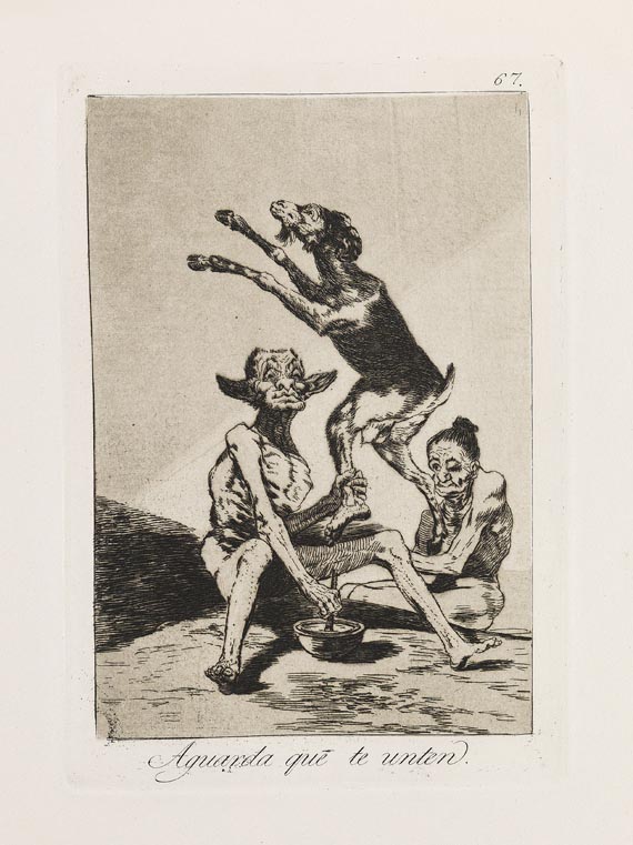 Francisco de Goya - 80 Blätter: Los Caprichos - Weitere Abbildung